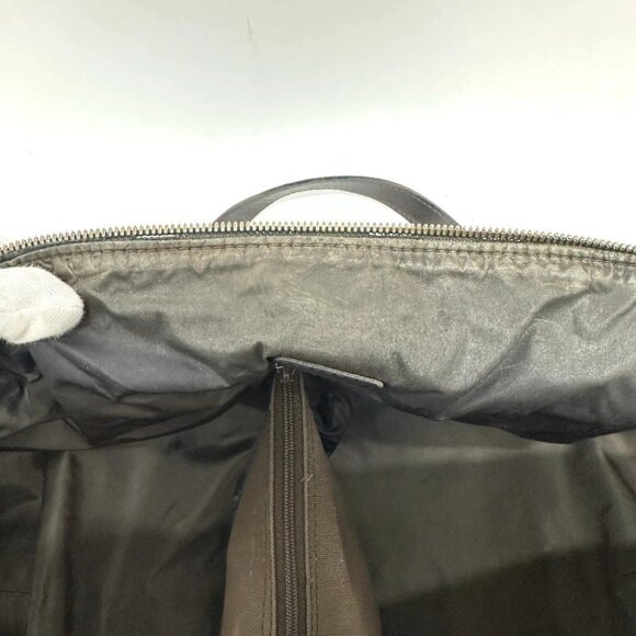 LOUIS VUITTON M93066 Damier-Jean Akatan Hand Bag Shoulder Bag Canvas Black - Picture 12 of 16